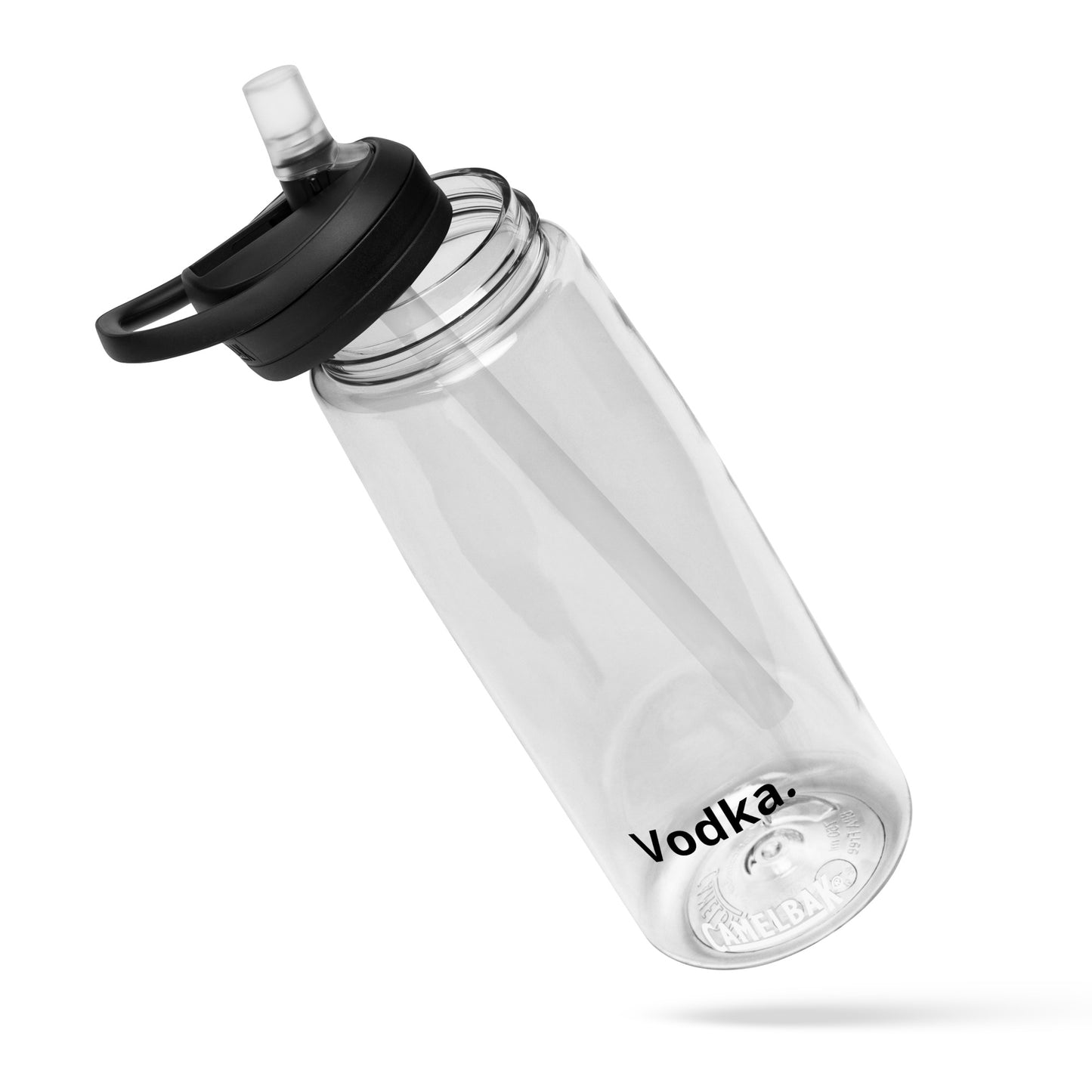 Vodka. Water bottle
