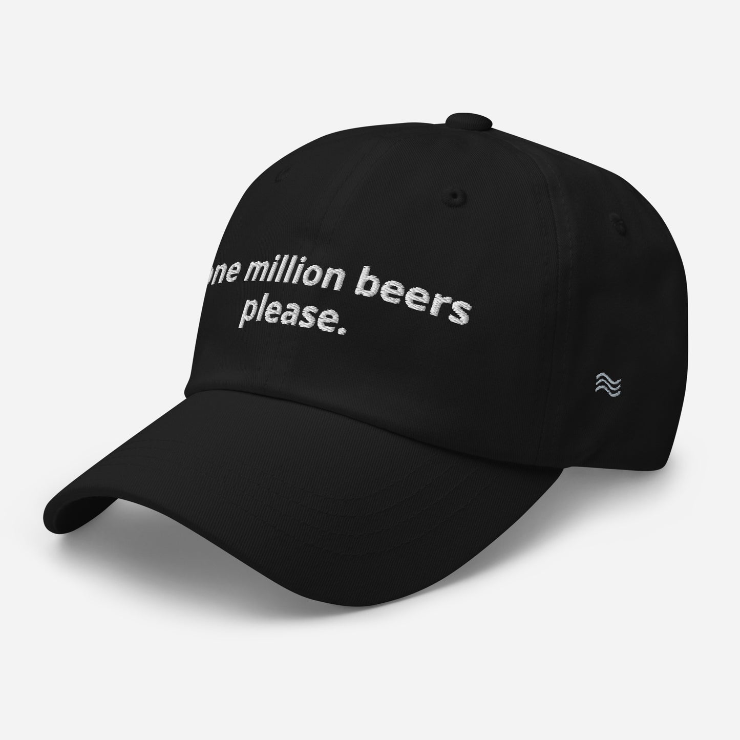 one million beers please. - Cap