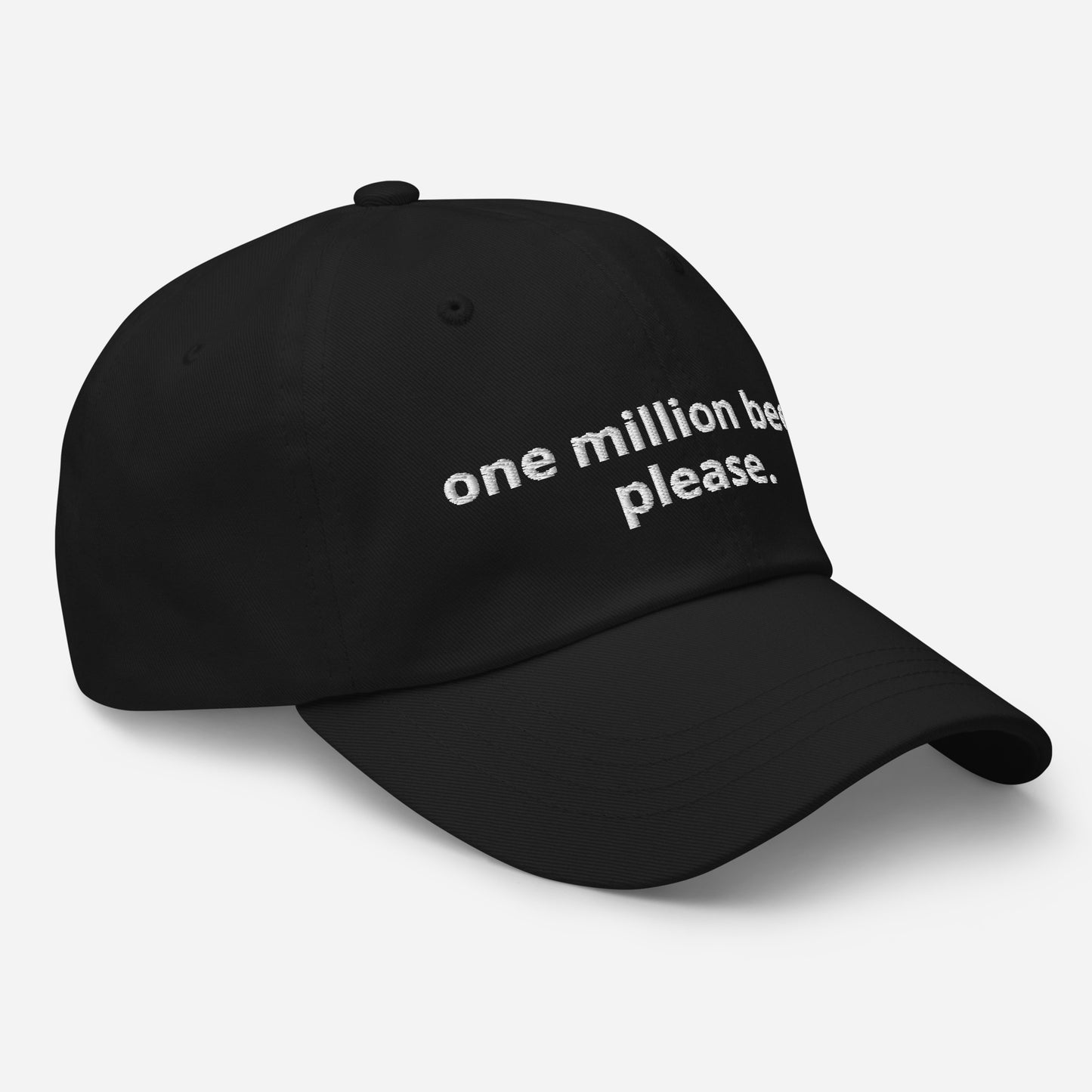 one million beers please. - Cap