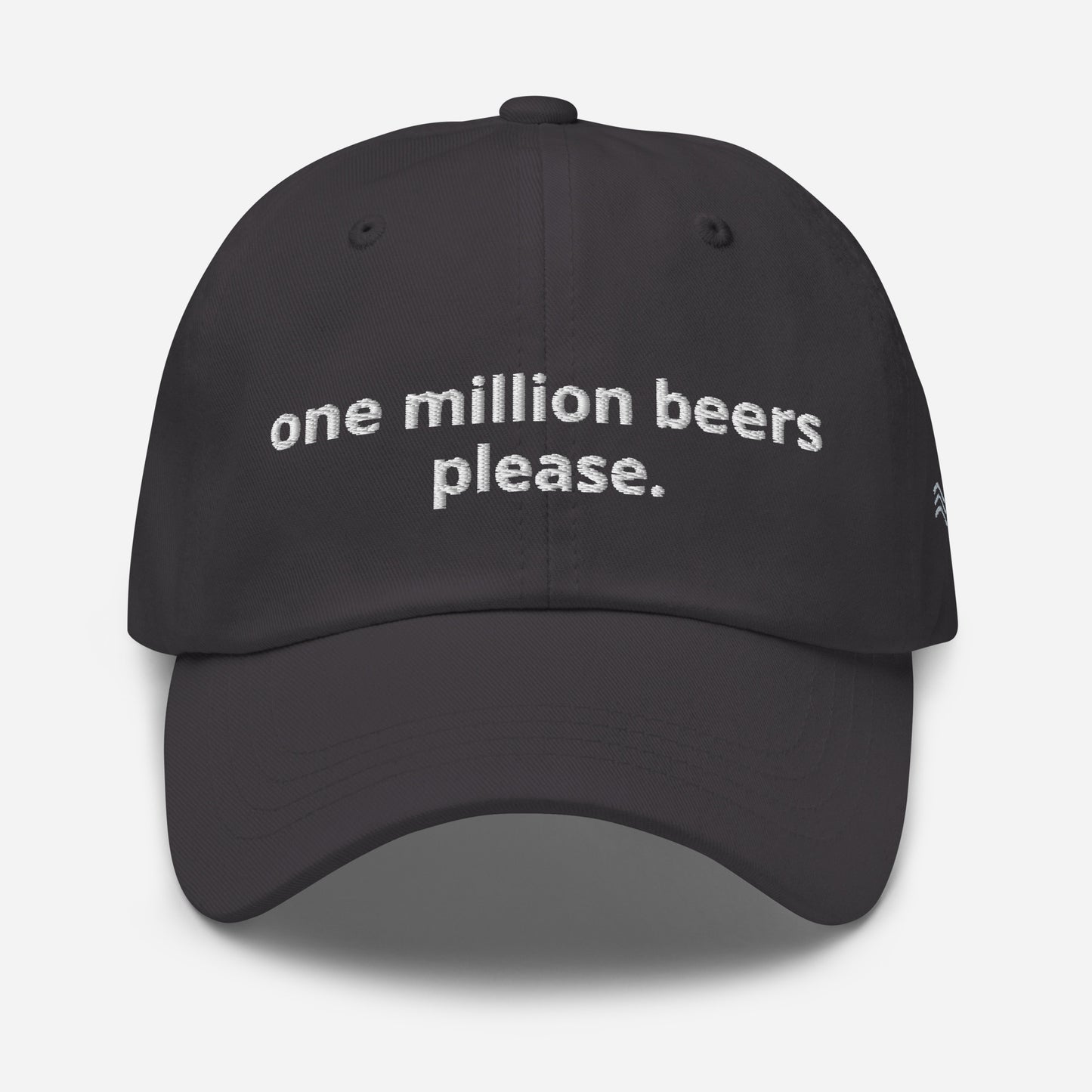 one million beers please. - Cap