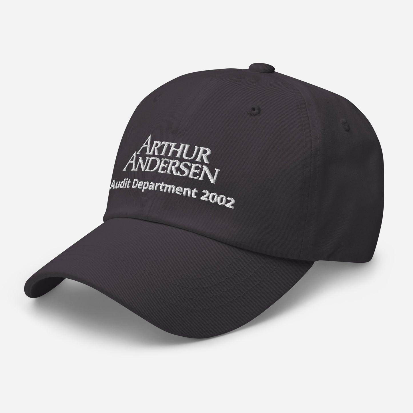 Arthur Andersen - Audit Department 2002 - Cap – Signed. Certified. Shredded.