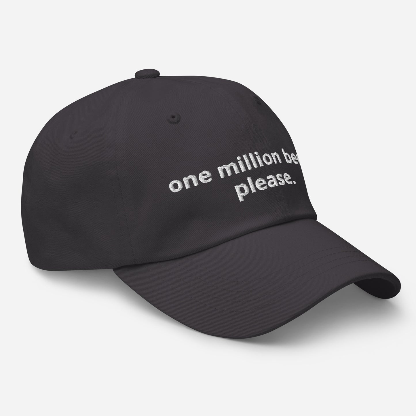 one million beers please. - Cap