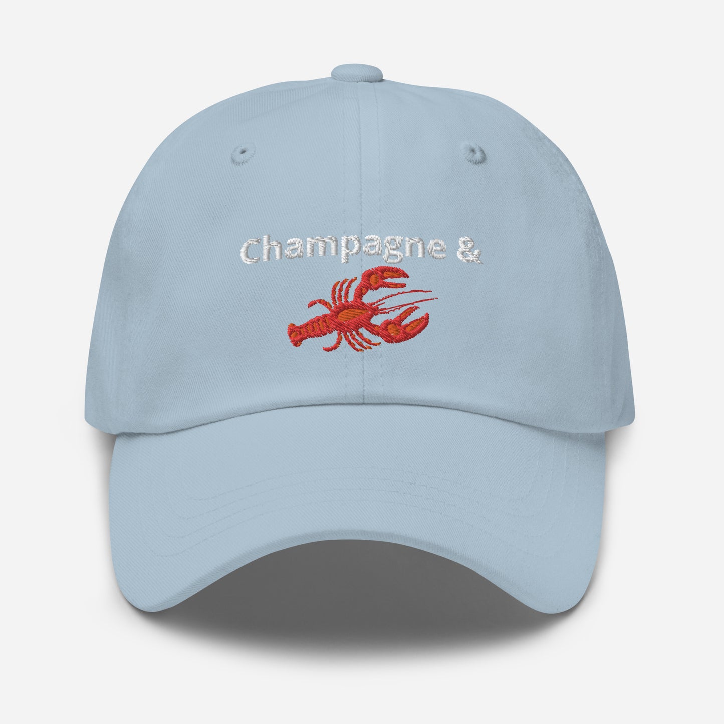 Champagne & Lobster Cap – For your expensive taste.