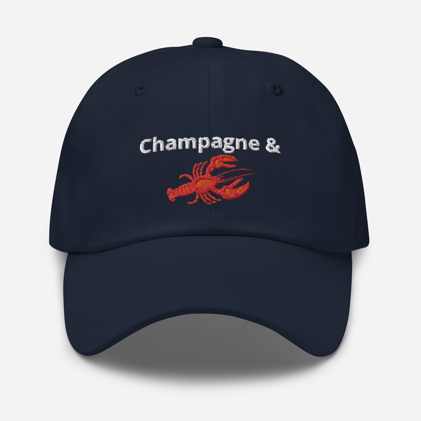 Champagne & Lobster Cap – For your expensive taste.