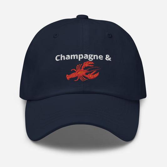Champagne & Lobster Cap – For your expensive taste.