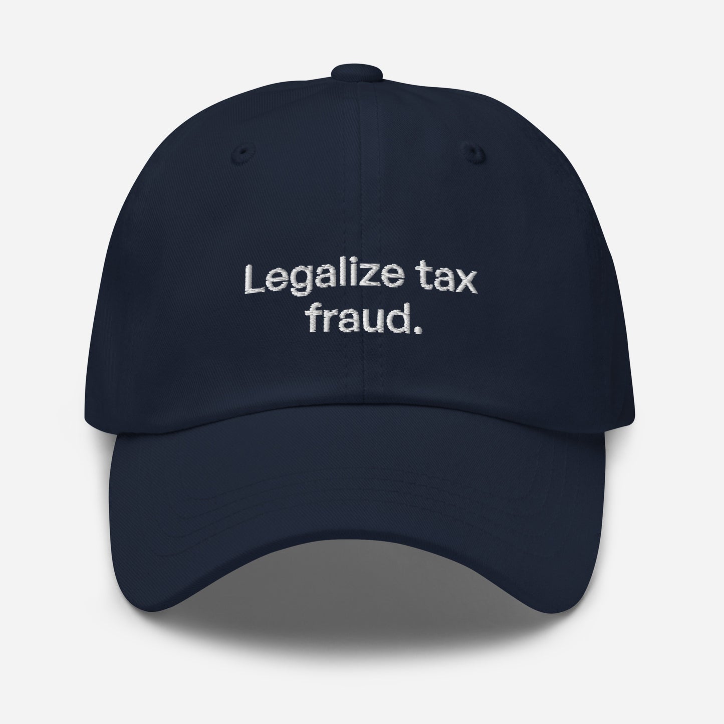 Legalize tax fraud. Cap - A bold vision for fiscal policy