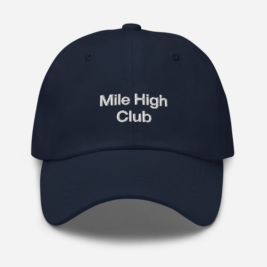 Mile High Club Cap – Offizieller Mitglieds-Merch