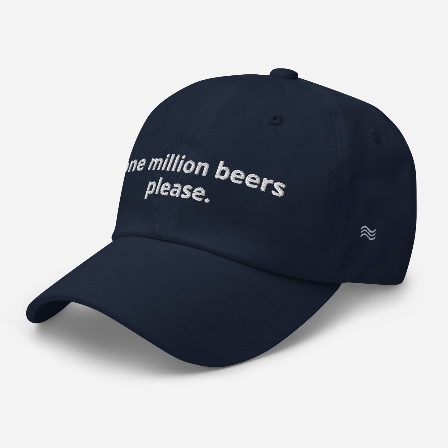 one million beers please. - Cap