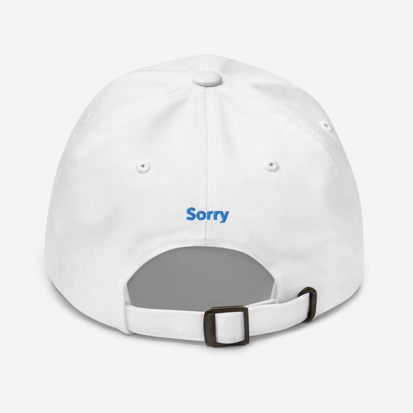 I don't work here. (Sorry) Cap - White