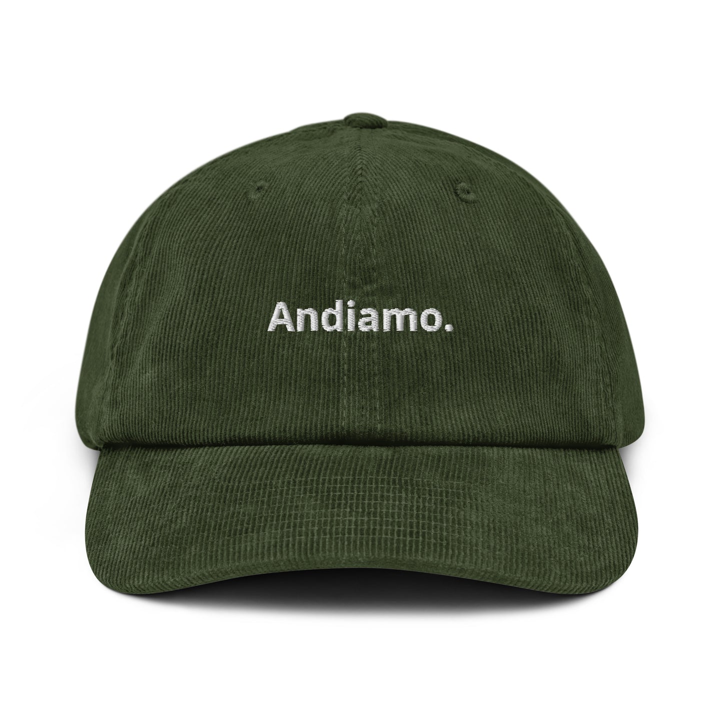 Andiamo. Cap - Let’s go. Sempre avanti.