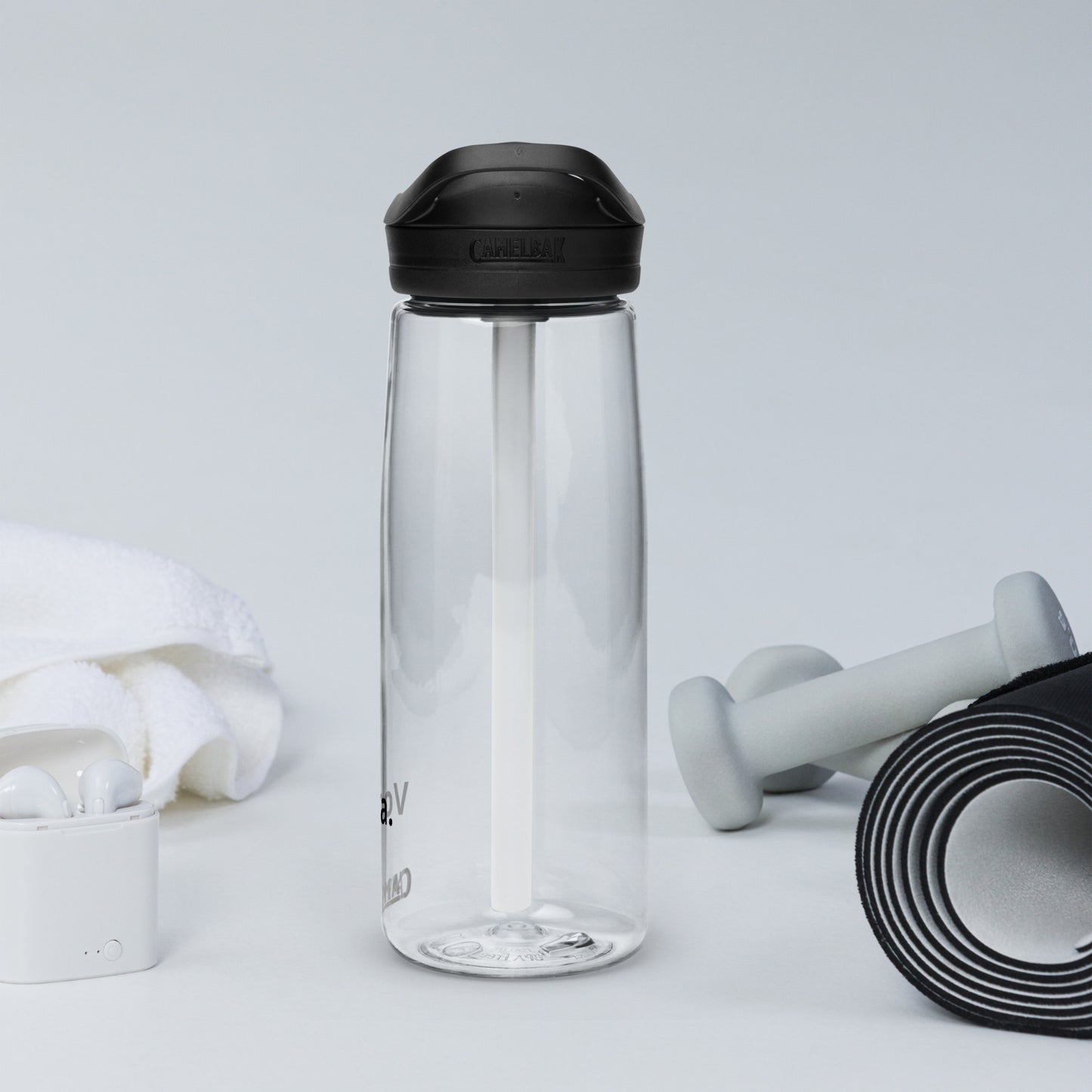 Vodka. Water bottle